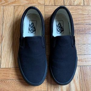 Vans slip on sneakers Black